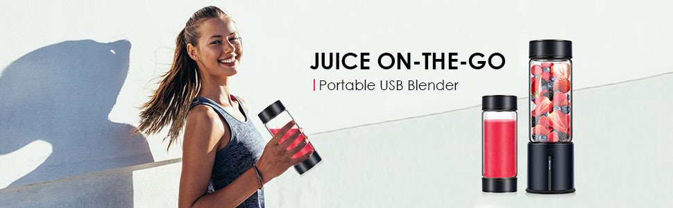 fresh juice blender bottle on the go